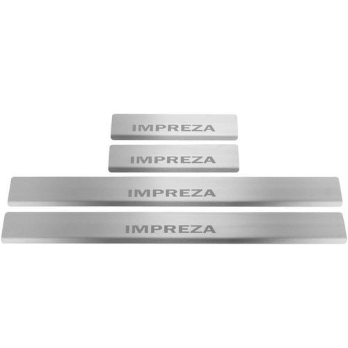 Listwa progowa SUBARU IMPREZA MK5 Stal nierdzewna 304 mat 4szt na Arena.pl