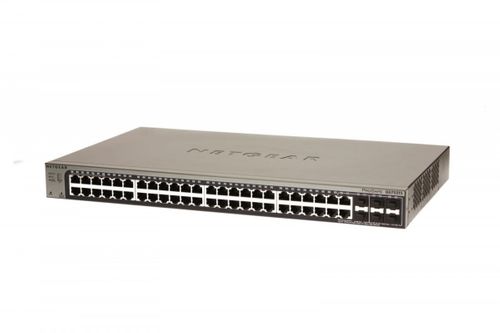 Netgear Switch Smart 48xGE 6xSFP (2xSFP Stack/Uplink) Stack - GS752TSB na Arena.pl