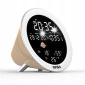 NASA Stacja Pogody Pogodowa WSP1700 + Głośnik Bluetooth + Radio FM + Budzik