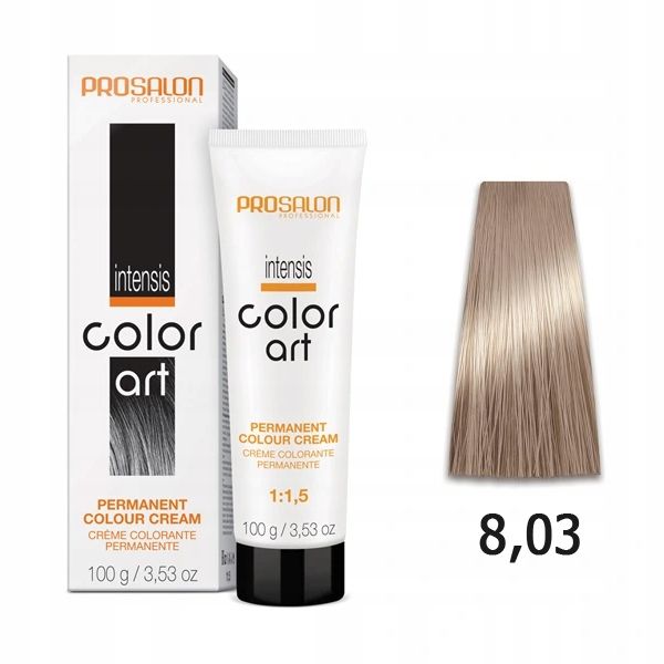 CHANTAL COLOR ART Farba do włosów 8,03 - 100ml zdjęcie 3