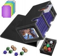HIMOMO MTG Deck Box na 200+ kart kompatybilne z MTG Yugioh PKM