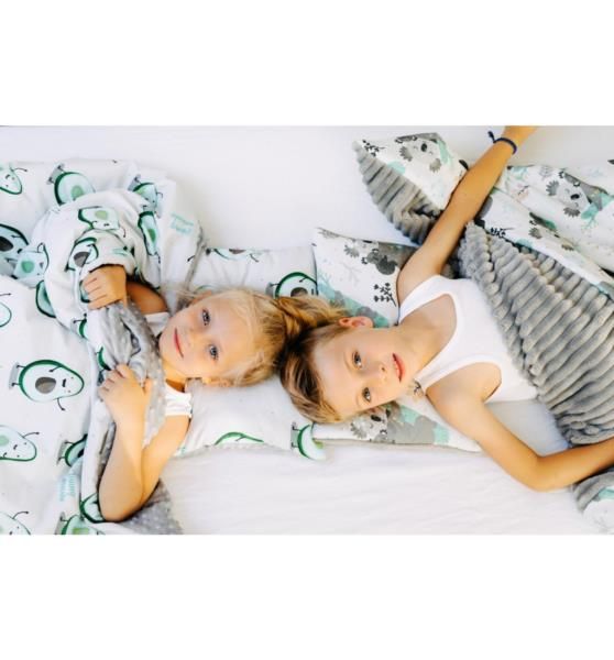 Kocyk Minky (Awokado) 80cm x 100cm zdjęcie 3