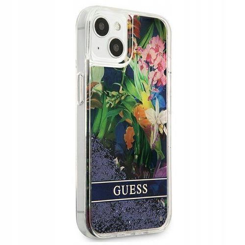 Etui do iPhone 13 mini Guess Niebieski Hardcase na Arena.pl