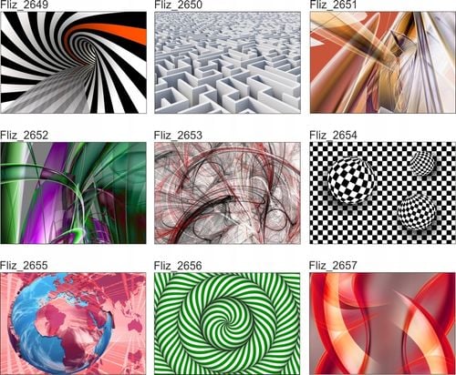 FOTOTAPETA ABSTRAKCJA TUNEL CZERŃ BIELPASY 3D na Arena.pl