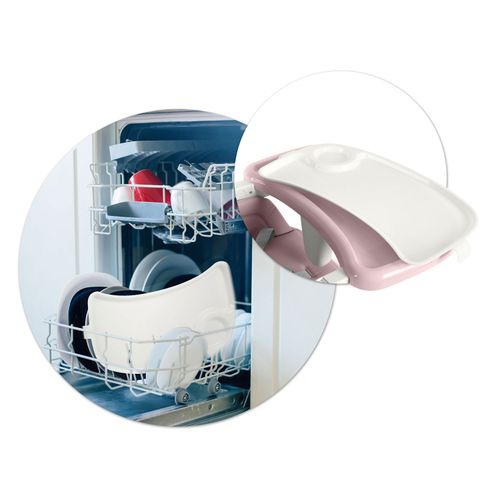 Krzesełko do karmienia Nukido Elite różowe na Arena.pl