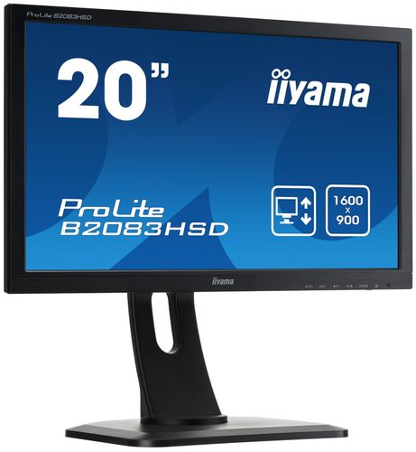 Monitor iiyama Prolite  B2083HSD 20''  FLICKER FREE HD LED na Arena.pl