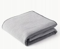 Koc z wełny Ivory S 230 x D 250 cm Odcienie szarego