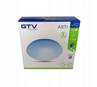 GTV Plafoniera LED z czujn. ruchu ASTI 13W 1100lm 4000K NW(neutralna biel)