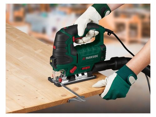 Parkside PSTD 800 C3 Wyrzynarka 800 W Laser Brzeszczoty ZESTAW na Arena.pl