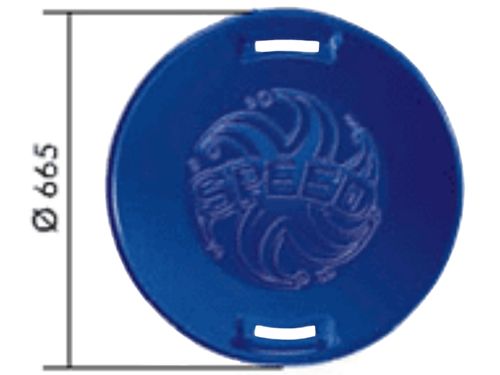 Sanki - talerz zjazdowy SPEED | Niebieski na Arena.pl