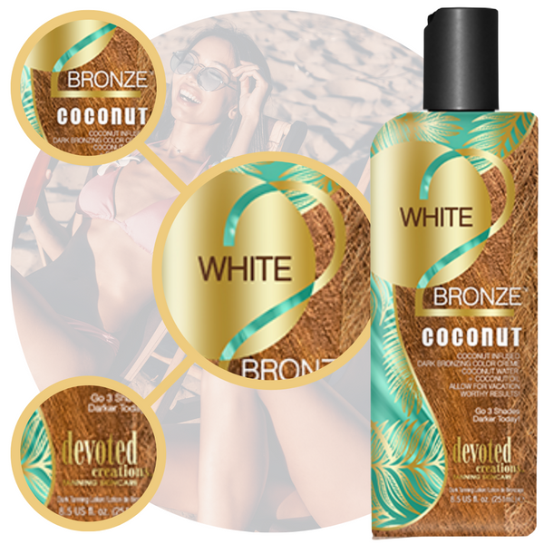 Devoted Creations White 2 Bronze Coconut zdjęcie 4