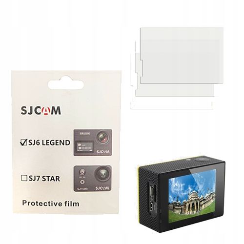 3 x screen protector sjcam sj6 legend ekran folia na Arena.pl