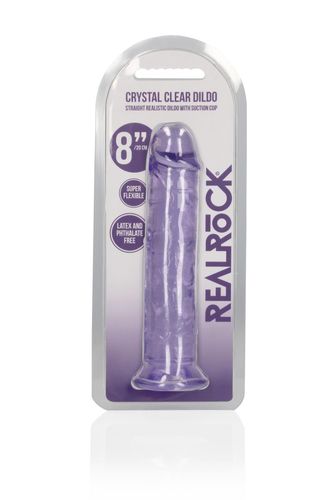 Straight Realistic Dildo With Suction Cup - 8'' / 20 na Arena.pl