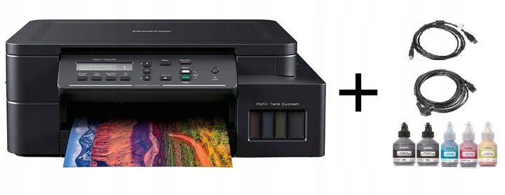 MFP atramentowe Brother DCP-T520W / DCPT520W WIFI KABEL USB ZESTAW TUSZY zdjęcie 1