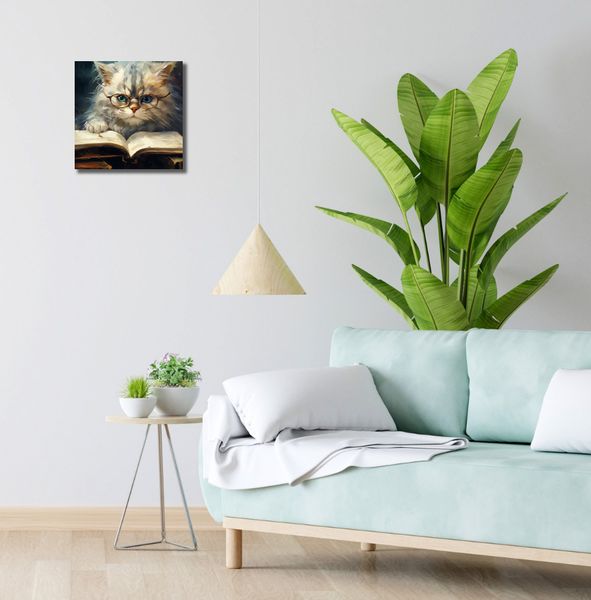 Obraz 30x30cm Ucz Się Ucz zdjęcie 2