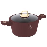 garnek tytanowy z pokrywą 30cm berlinger haus bh-8043 leonardo