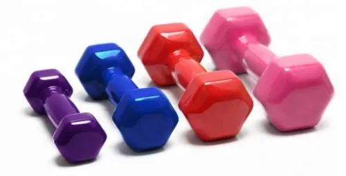 Hantelki hantle bitumiczne do ćwiczeń zestaw 2x2kg na Arena.pl