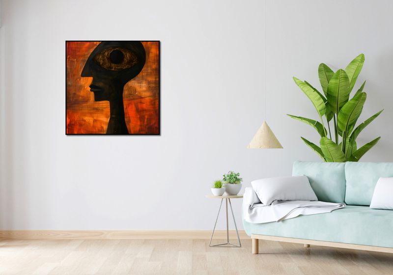 Plakat 80x80cm Głęboki Wgląd zdjęcie 4