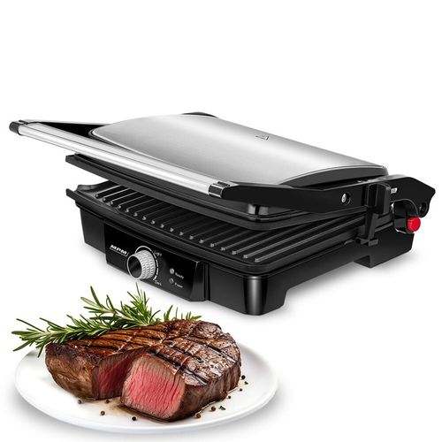 Grill elektryczny MPM MGR-09M kontaktowy 2000W na Arena.pl