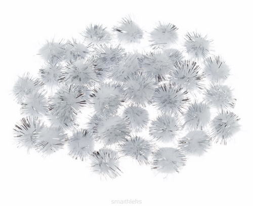 POMPONY METAL BIAŁE POM23 BREWIS na Arena.pl