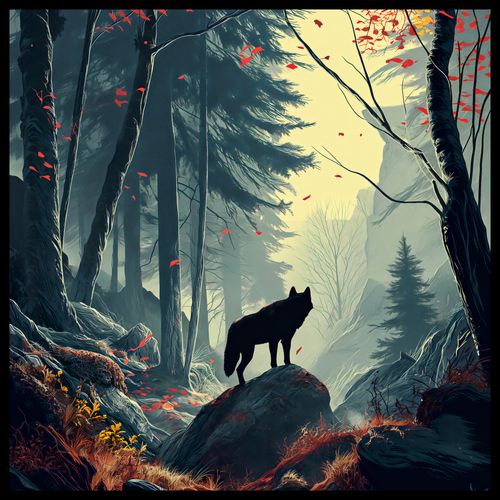 Plakat 50x50cm Leśne Echa na Arena.pl