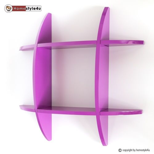 Półka ścienna RETRO, fioletowa na Arena.pl