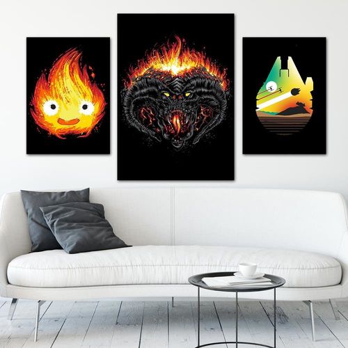 Obraz na płótnie - Canvas, Duch ognia 70x100 na Arena.pl
