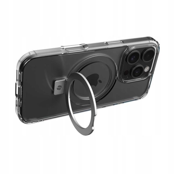 Spacecase Ring Pro Mag Iphone 16 Pro Clear zdjęcie 13