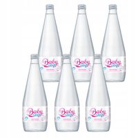 Baby Zdrój | 6x Woda źródlana Baby Zdrój niegazowana 700ml (szklana butelka