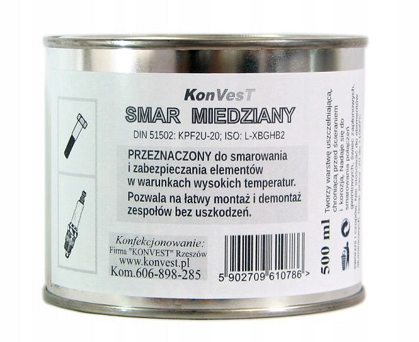 SMAR MIEDZIANY 500ML - SM 8 zdjęcie 1