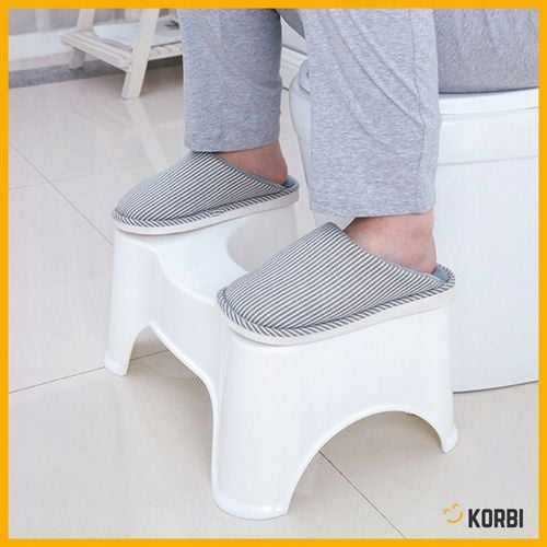 PODNÓŻEK TOALETOWY PODEST ŁAZIENKOWY TABORET BIAŁY na Arena.pl