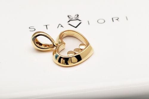 exclusive | serce happy diamonds w 18-karatowym złocie na Arena.pl