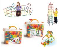 Nowa UKŁADANKA PATYKI 900 EL Konstrukcyjne Zabawka dla dzieci