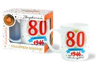 kubek premium urodziny 80 (cyfry, roczniki) q 1076