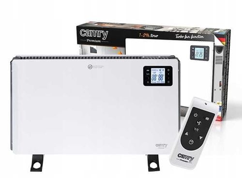 grzejnik konwektorowy lcd z pilotem 2000w camry cr 7739 na Arena.pl