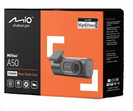 MIO MiVue A50 KAMERA TYLNA DO MIO C570 792 798 826 na Arena.pl