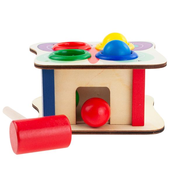 GRA WBIJANKA PRZEBIJANKA WBIJAK DREWNIANY + MŁOTEK zdjęcie 16