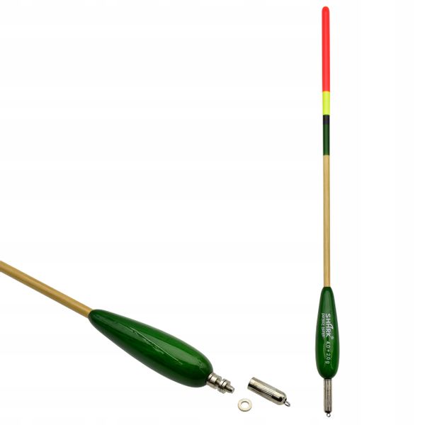 WAGGLER SPŁAWIK PRZELOTOWY Z BALSY 4,0+2,0 g - 25,5cm dociążenie regulowane zdjęcie 1