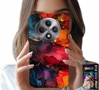 ETUI DO OPPO RENO12 F / 12FS 5G - KAMIENNE WZORY, OBUDOWA CASE + SZKŁO