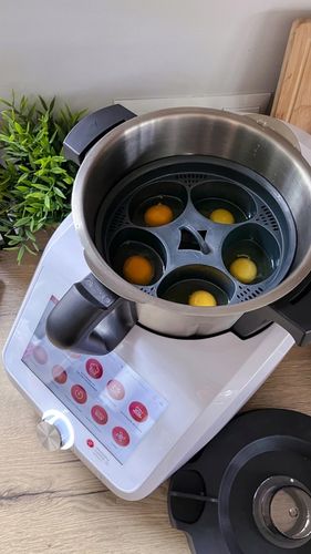 NAKŁADKA DO GOTOWANIA JAJEK w Monsieur Cuisine | Lidlomix SMART CONNECT HIT na Arena.pl