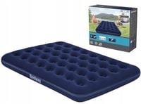 MATERAC DMUCHANY WELUROWY DWUOSOBOWY 191x137x22cm BESTWAY 67002