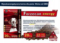Forzecan Energy DLA OWCZARKA 51% mięsa BezGMO 20kg