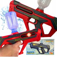 PISTOLET NA WODĘ AUTOMATYCZNY ELEKTRYCZNY KARABIN MIOTACZ ŚWIECI AKUMULATOR
