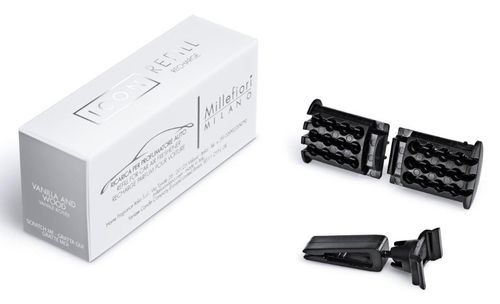 Wkład do zapachu samochodowego MILLEFIORI Milano ICON VANILLA AND WOOD na Arena.pl