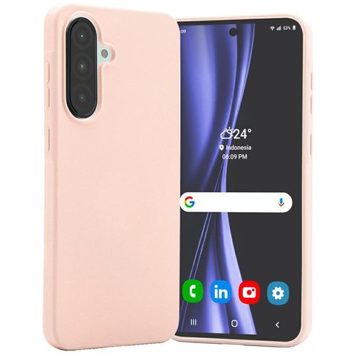 etui mercury soft do samsung galaxy a56  różowo-piaskowy na Arena.pl