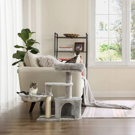 Drapak Dla Kota Duzy Legowisko Drapak z Domkiem Budka Drapaki 80cm na Arena.pl