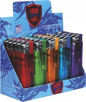 Zapalniczka Piezo Kost Piezo Transparent 25szt