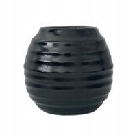 Tykwa Ceramiczne Matero Opona 280 ml (Czarny Mat) do Yerba Mate