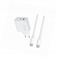 Szybka ładowarka 45W z długim kablem 2m 2 wejścia do Doogee S68 Pro