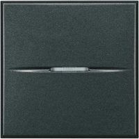 AXOLUTE - Łącznik schodowy 10AX (zaciski automatyczne) 2 moduły AXIAL antracyt Bticino HS4003M2AN